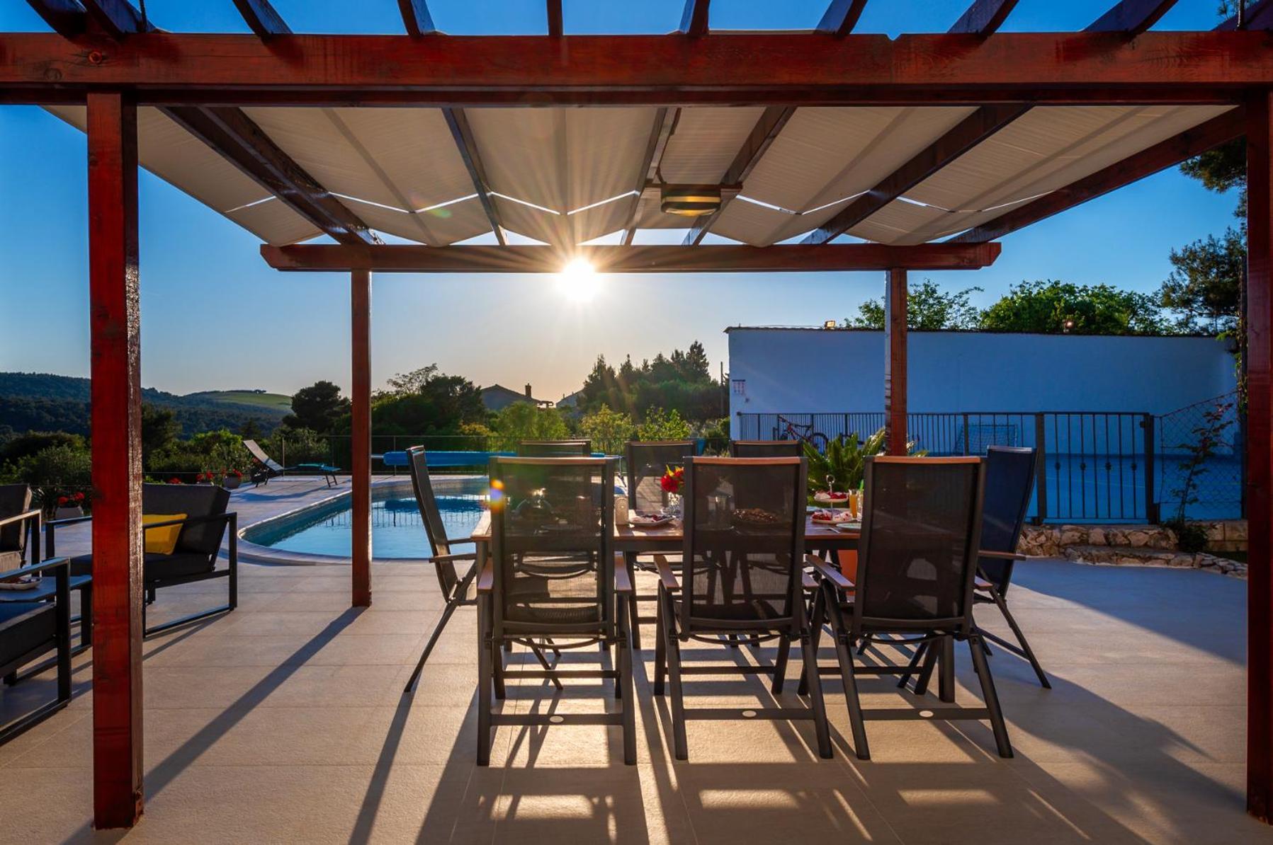 Villa Plenca - Heated Pool ! 시베니크 외부 사진