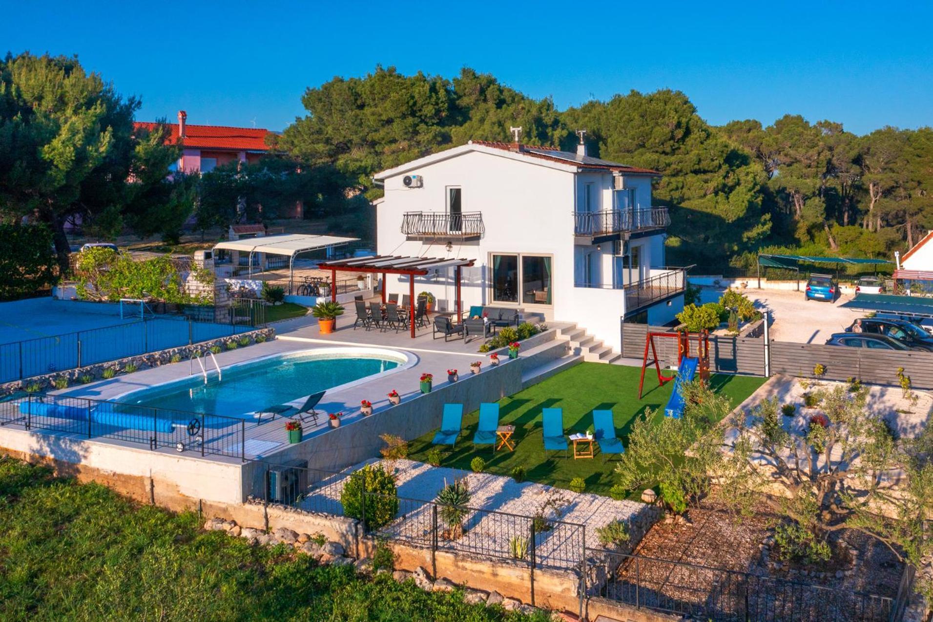 Villa Plenca - Heated Pool ! 시베니크 외부 사진